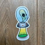 UFO Sticker